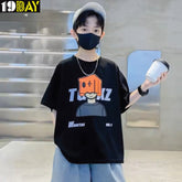 Comfy Oversized T-Shirt for Kids – Lightweight Cotton for School & Home